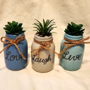 Mason jar decor